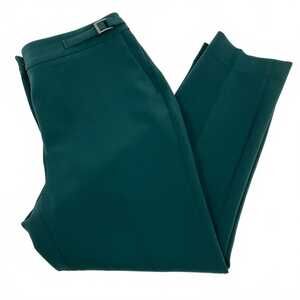 Halogen Green Buckle Accent Ankle Dress Pants | Women’s Regular 10